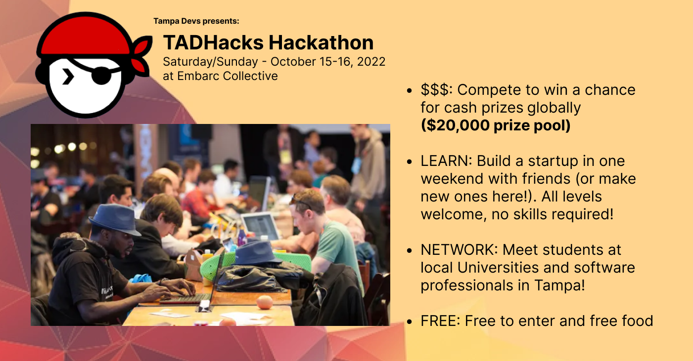 TADHacks Hackathon Press Release