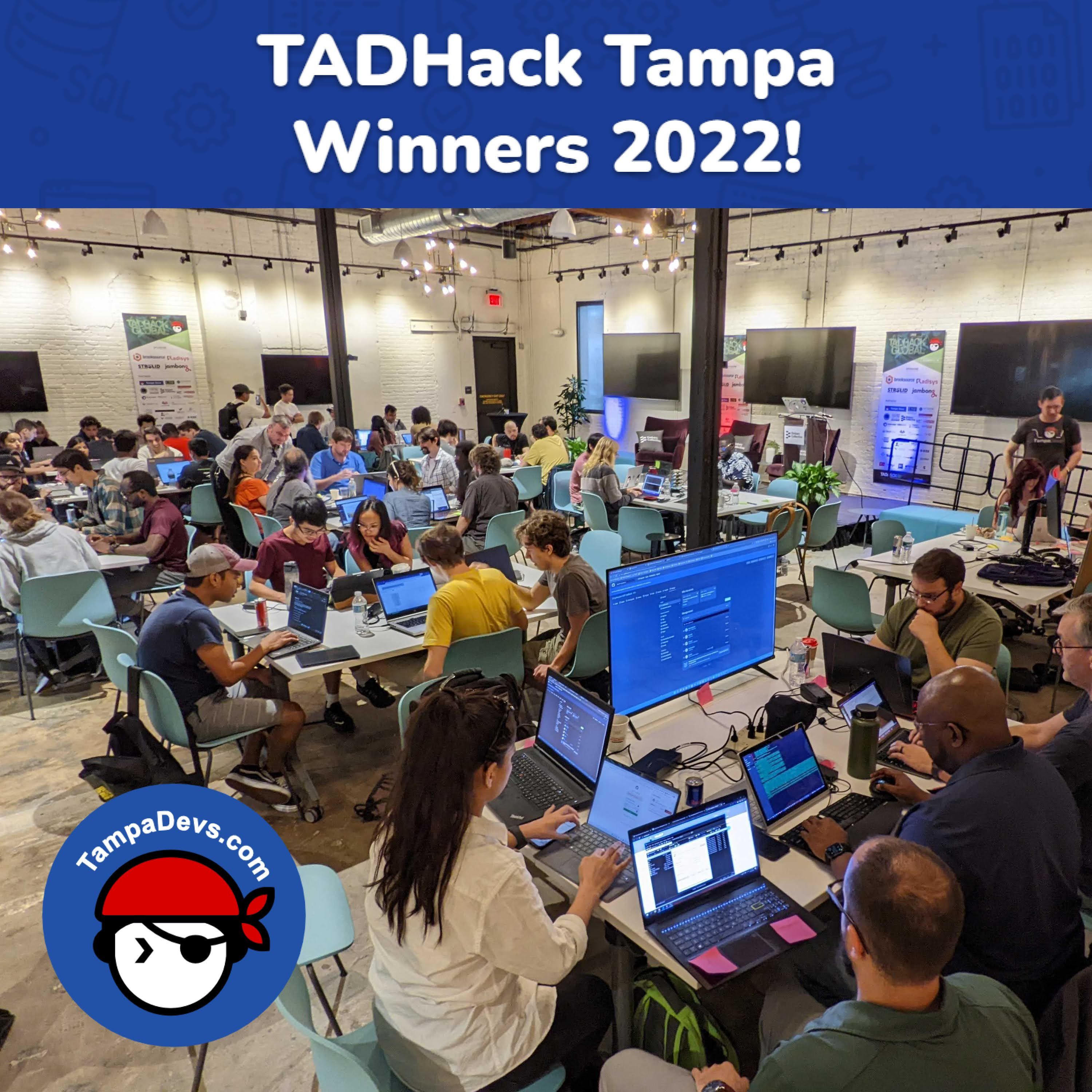 TADHacks Tampa Winners 2022!