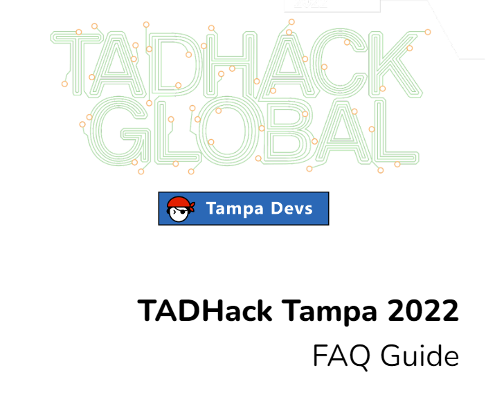 TADHacks Attendee FAQ